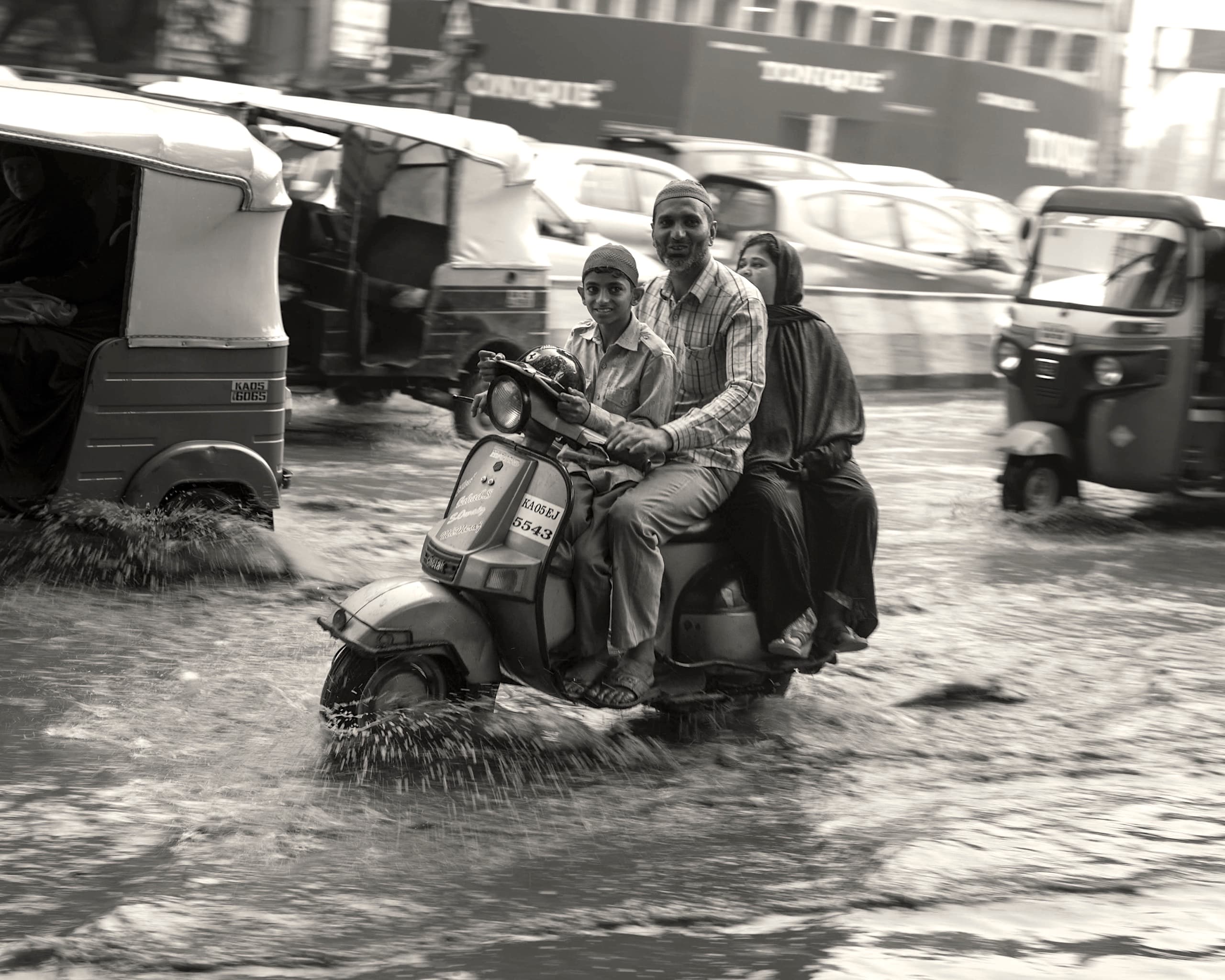 FLOODED STREETS