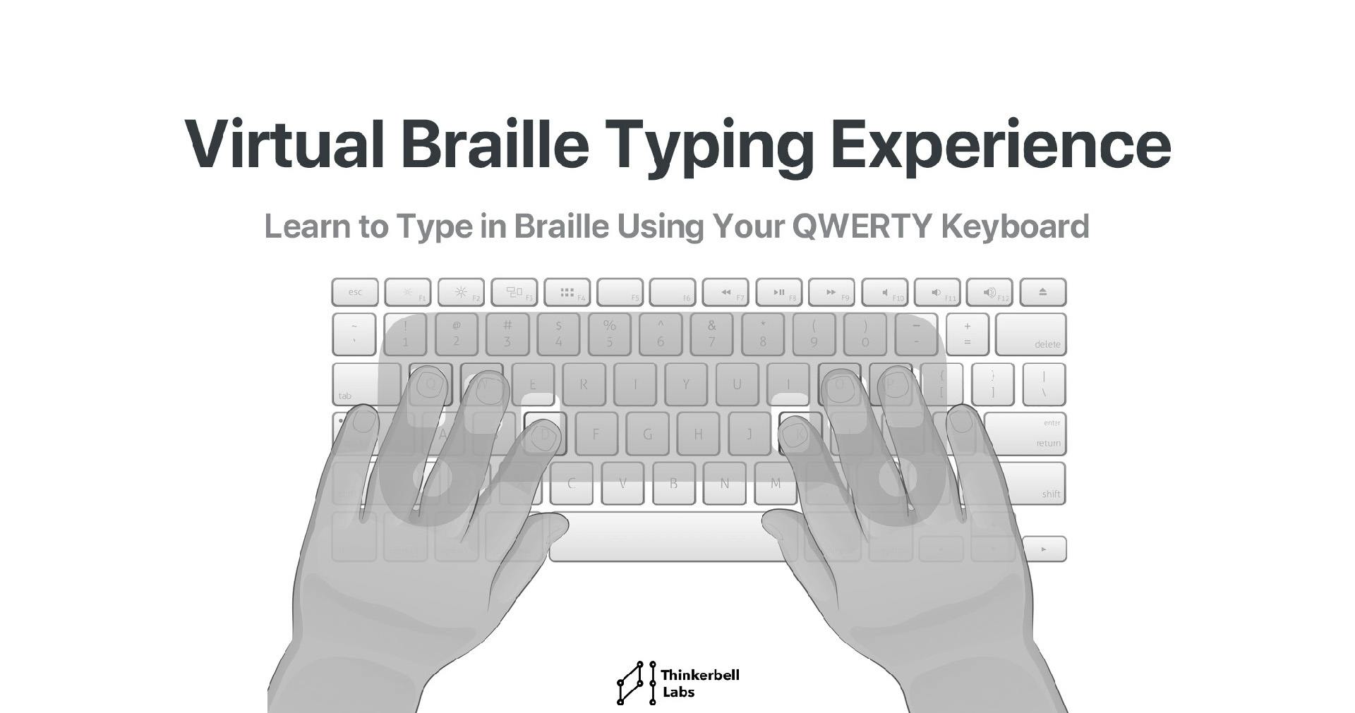 Virtual Braille Typing