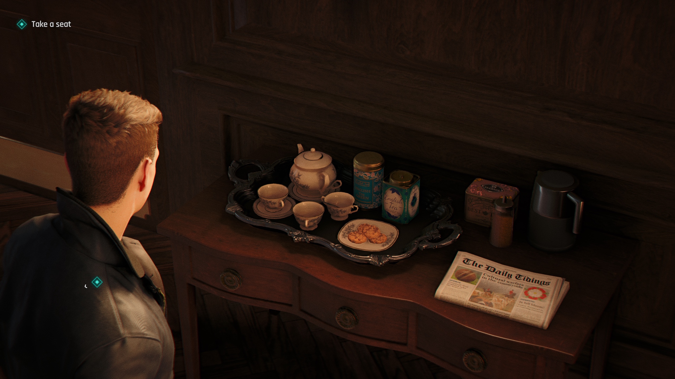 Nothing like some tea and biscuits