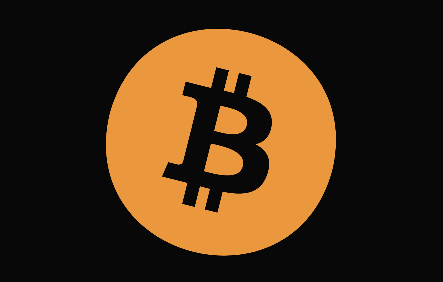Example Bitcoin Logo with FontAwesome