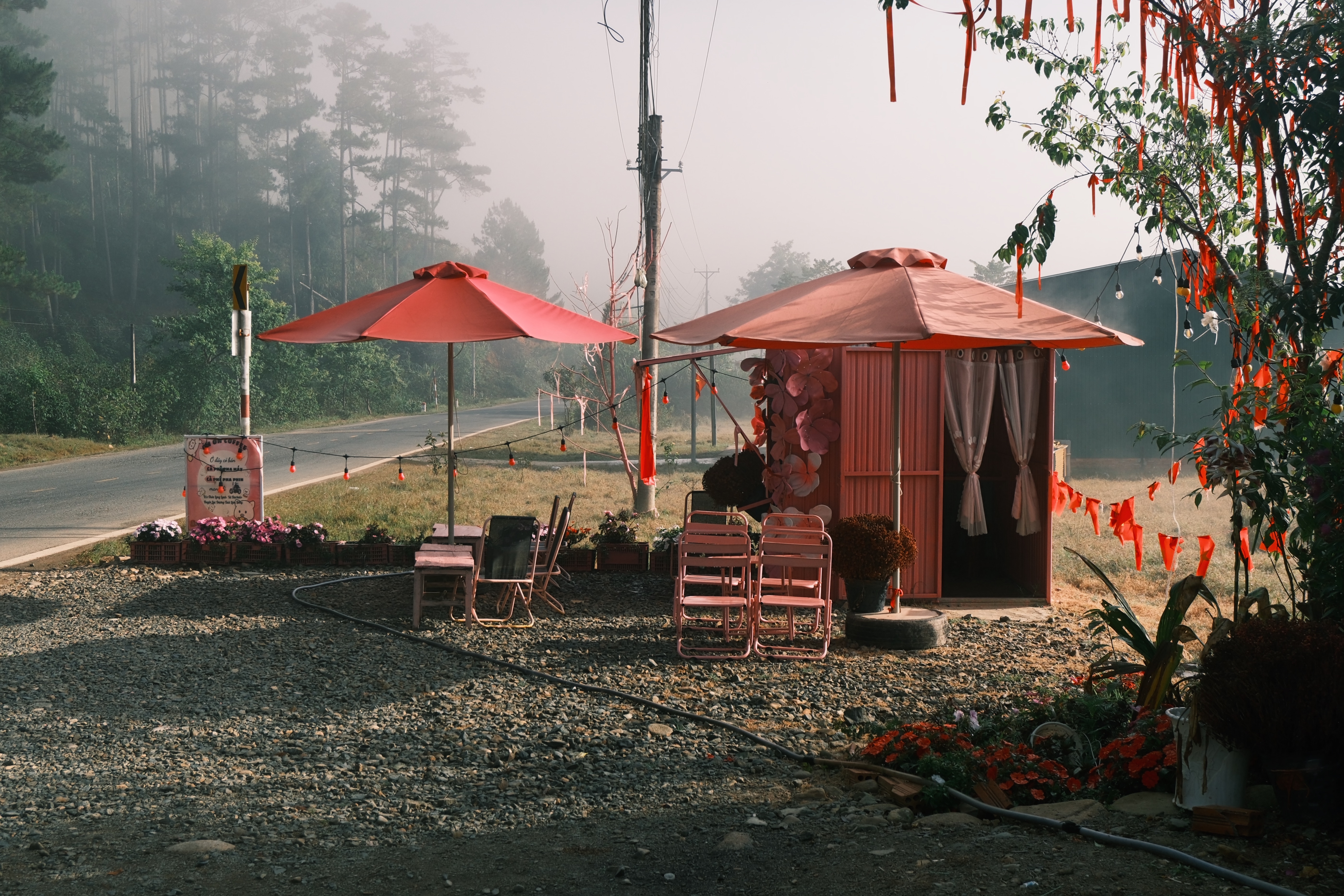 Also the most photogenic roadside cafe